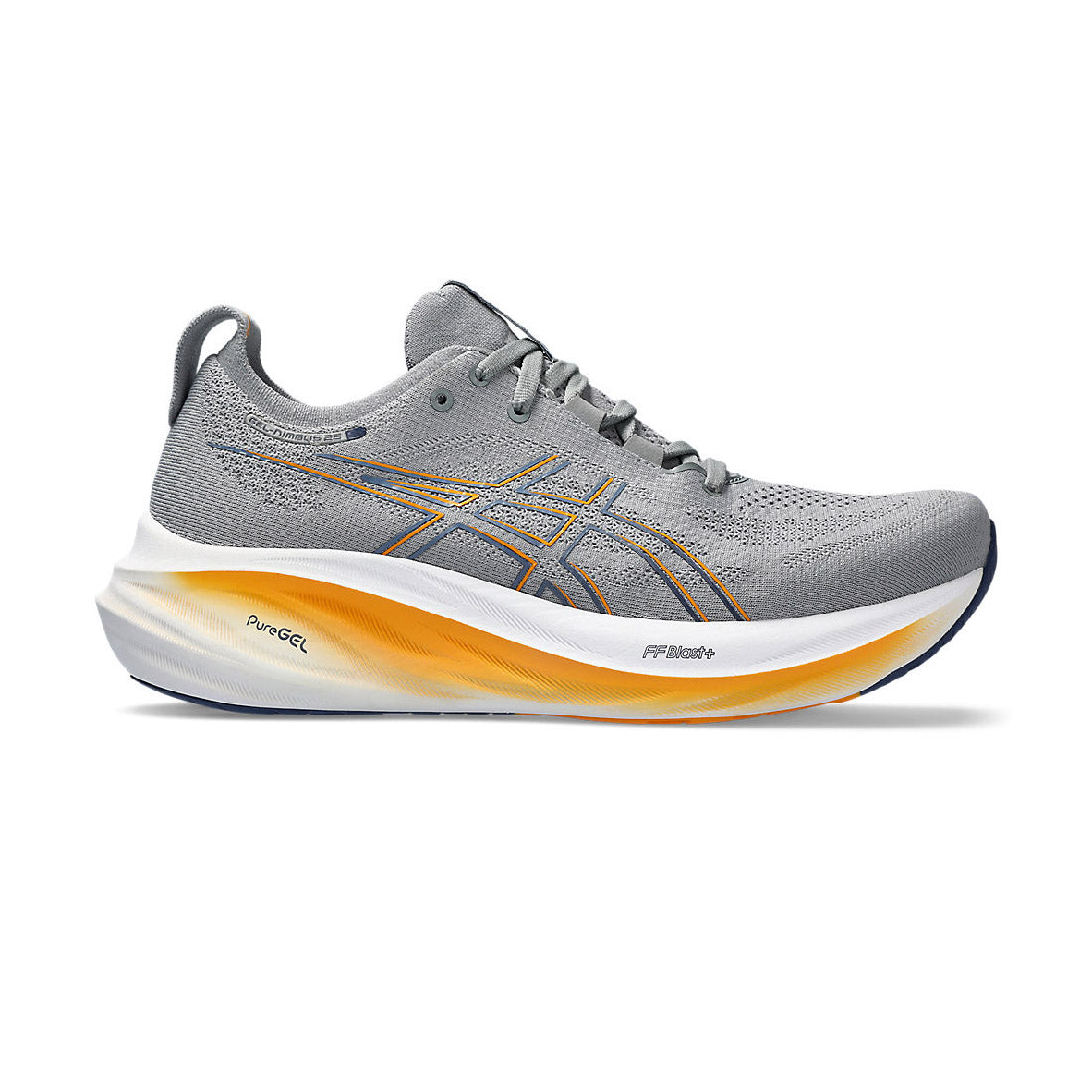 Asics Gel-Nimbus 26 Men's Running Shoes Grey – Al-Ikhsan Sports
