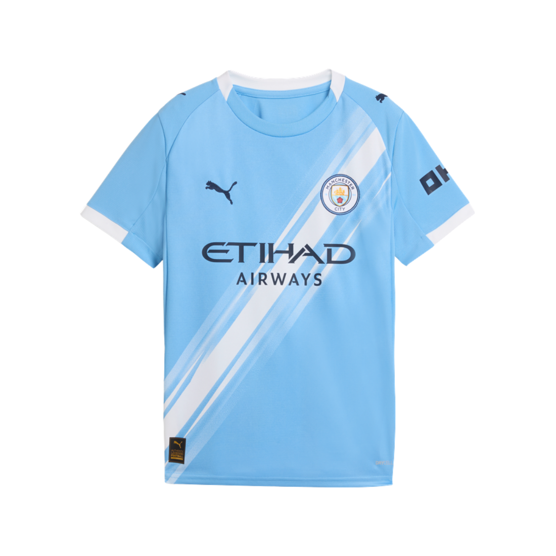 Manchester City 2025/2026 PUMA Home Junior Jersey – Al-Ikhsan Sports