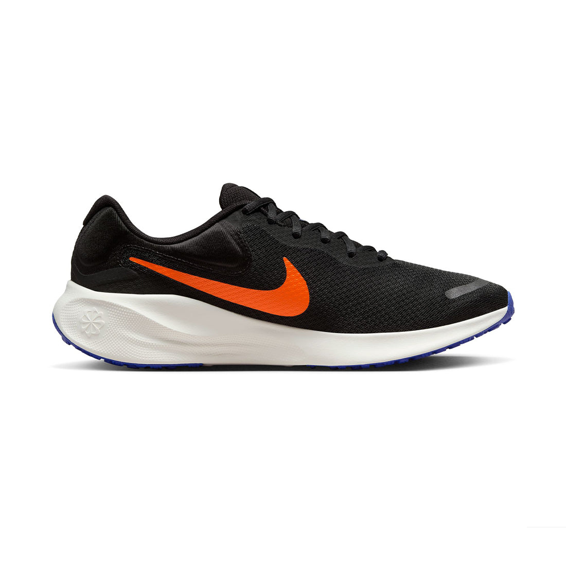 Nike Revolution Men's Road Running Shoes Black Orange – Al