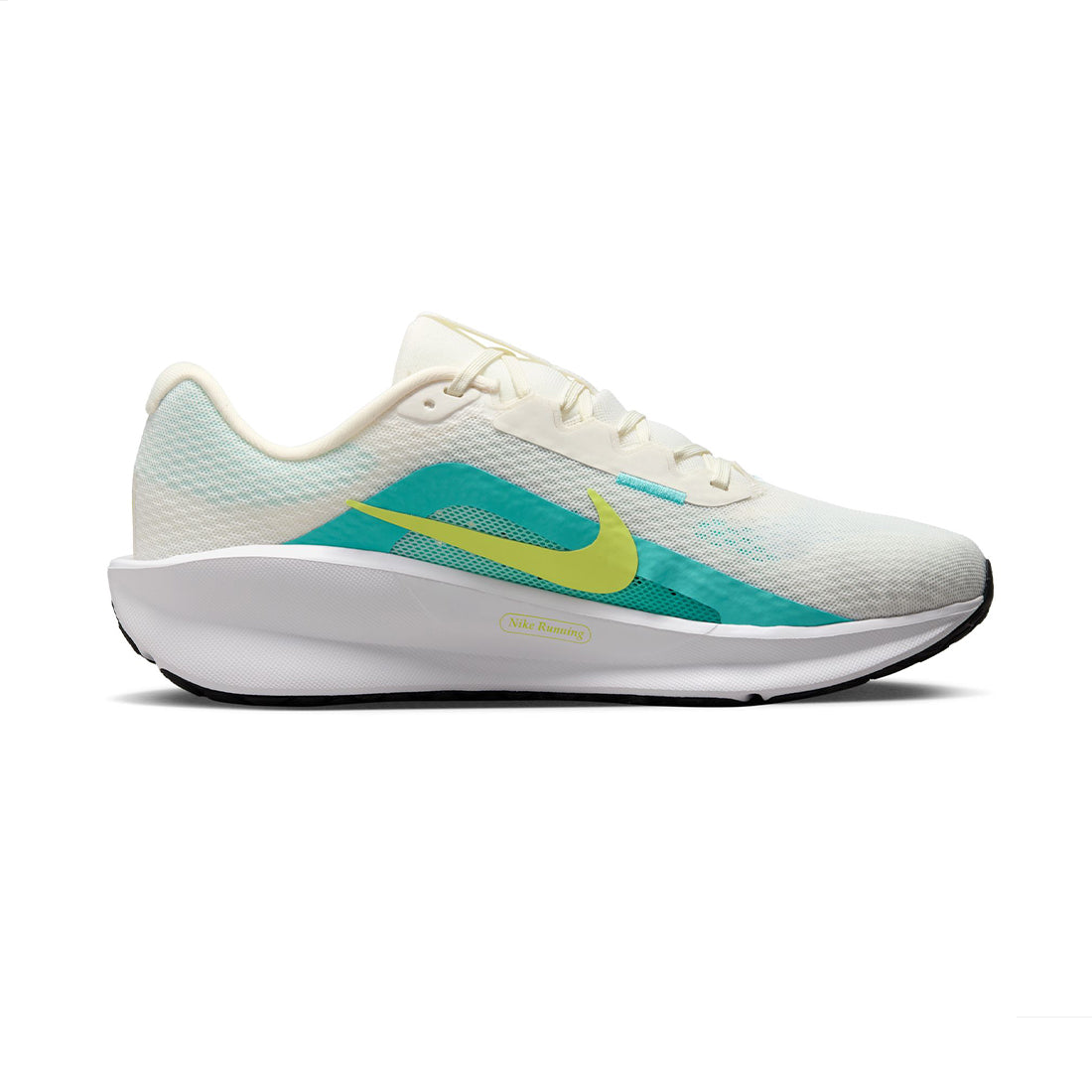 Nike Downshifter 13 Men's Road Running Shoes White Green – Al