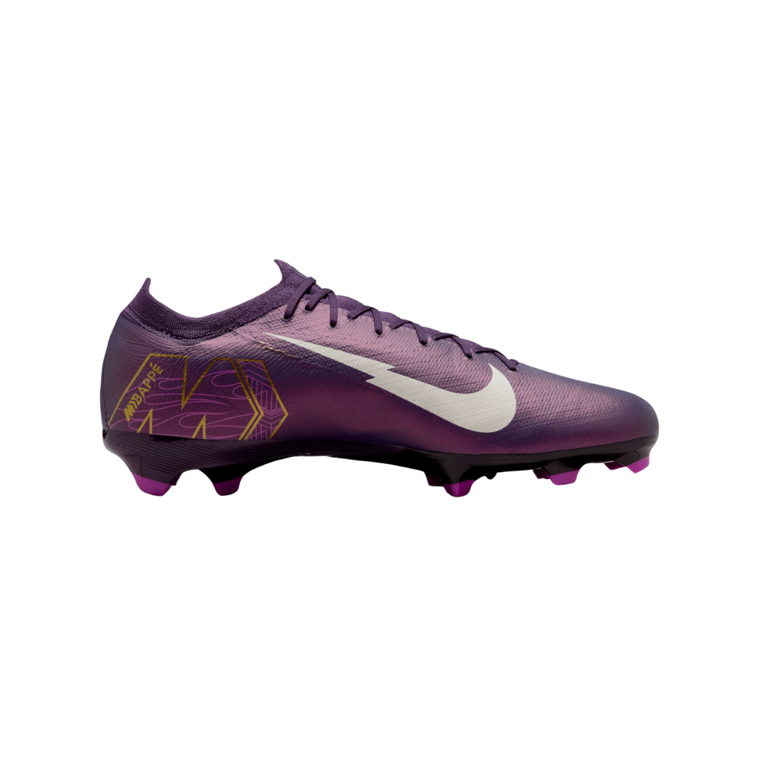 NIKE Merc Vapor 16 Pro Mbappe Men's Football Boot Purple FQ8689