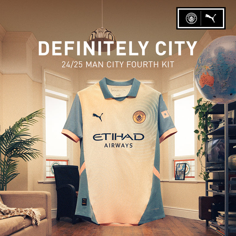 MAN CITY FOURTH KIT 24/25 Now Available at Al Ikhsan Sports