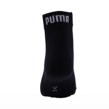 PUMA Unisex's Casual Quarter Socks 3 Pairs Black 701221174002