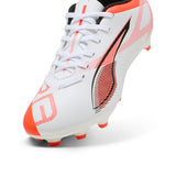 PUMA Ultra 5 Play FG/AG Junior Football Boots White