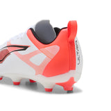PUMA Ultra 5 Play FG/AG Junior Football Boots White