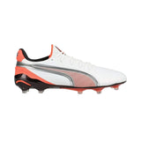 PUMA King Ultimate FG/AG Men's Football Boots White 108821 01