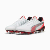 PUMA King Ultimate FG/AG Men's Football Boots White 108821 01