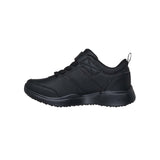 SKECHERS Microstrides Junior School Shoes Black 302641L-BBK