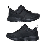 SKECHERS Microstrides Junior School Shoes Black 302641L-BBK