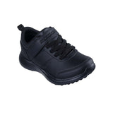 SKECHERS Microstrides Junior School Shoes Black 302641L-BBK