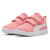 PUMA Courtflex V3 Mesh Pre-School Kids Shoes Peach 398085 07
