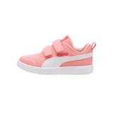 PUMA Courtflex V3 Mesh Pre-School Kids Shoes Peach 398085 07