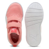 PUMA Courtflex V3 Mesh Pre-School Kids Shoes Peach 398085 07