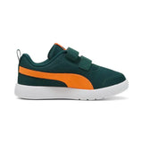 PUMA Courtflex V3 Mesh Pre-School Kids Shoes Green 398085 09