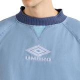 UMBRO Iconic Drill Men's Longsleeve Round Neck Blue 56086U-NG8
