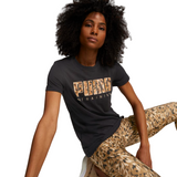 Performance Logo Women'S Training Tee In BLACK