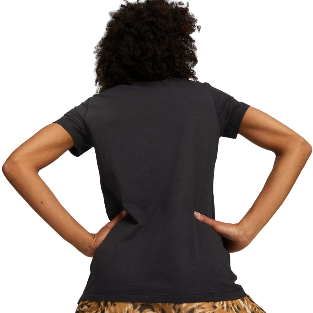 Performance Logo Women'S Training Tee In BLACK