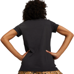 Performance Logo Women'S Training Tee In BLACK