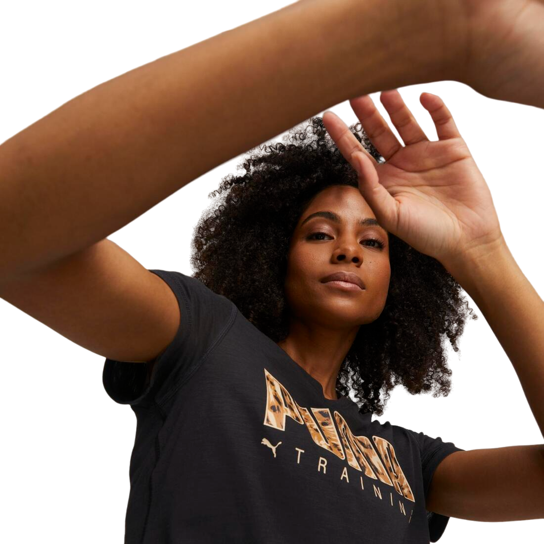 Performance Logo Women'S Training Tee In BLACK