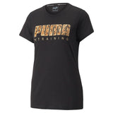 Performance Logo Women'S Training Tee In BLACK