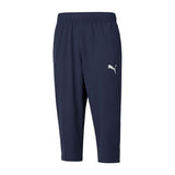 PUMA Men Active Woven 3/4 Sweatpants 3/4 Pant Navy 586734 06