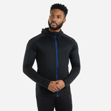 UMBRO Pro Training FZ Men's Hoodie Jacket Black 66372U-GTB