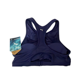 PUMA Swim Racerback Top Women Sports Bra Navy 701221111001