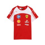 PUMA Scuderia Ferrari Tee Jr B Replica Jersey Red 713839 01
