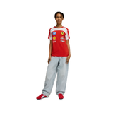 PUMA Scuderia Ferrari Tee Jr B Replica Jersey Red 713839 01