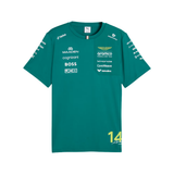 PUMA Aston Martin Alonso Tee Men Replica Jersey Green 713890 01