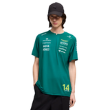 PUMA Aston Martin Alonso Tee Men Replica Jersey Green 713890 01