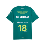 PUMA Aston Martin Stroll Tee Men Replica Jersey Green 713891 01