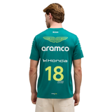 PUMA Aston Martin Stroll Tee Men Replica Jersey Green 713891 01