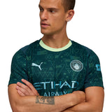 PUMA Manchester City 2025/2026 4th Men's Replica Jersey Green 782692 04