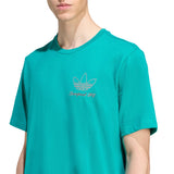 ADIDAS Men's S/S Round Neck Shirt Green JW4137