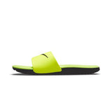 NIKE KAWA LITTLE/BIG KIDS' SLIDES GREEN