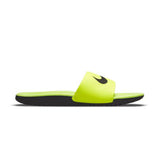 NIKE KAWA LITTLE/BIG KIDS' SLIDES GREEN