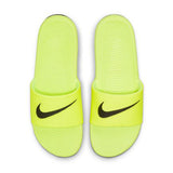 NIKE KAWA LITTLE/BIG KIDS' SLIDES GREEN