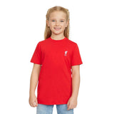 Liverpool FC Liverbird Embroidered Junior Round Neck Red A23VD14