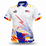 A7 Hari Sukan Negara Polo Men Polo White AAPL26004