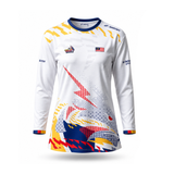A7 Hari Sukan Negara Muslimah Women Jersey White AARN26003