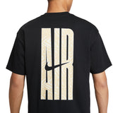 NIKE Air Max 90 Tee Men's Round Neck Black HQ9249-010