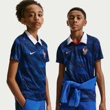 NIKE France Stadium Home 2026 Jr B Replica Jersey Blue IB5129-480