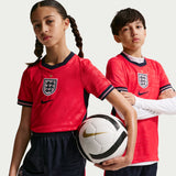 NIKE England Stadium Away 2026 Jr B Replica Jersey Red IB5197-624