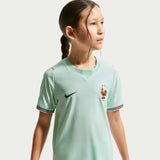 NIKE France Stadium Away 2026 Jr B Replica Jersey Green IB5202-394