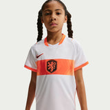 NIKE Netherlands Stadium Away 2026 Jr B Replica Jersey White IB5222-100