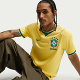 Nike Brazil 2026 Stadium Home Men's Replica Jersey Yellow IF7054-724