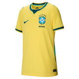 Nike Brazil 2026 Stadium Home Junior Boy Replica Jersey Yellow IO2231-724