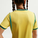 Nike Brazil 2026 Stadium Home Junior Boy Replica Jersey Yellow IO2231-724