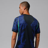 NIKE Brazil Stadium Away Men Replica Jersey Blue IU1072-417